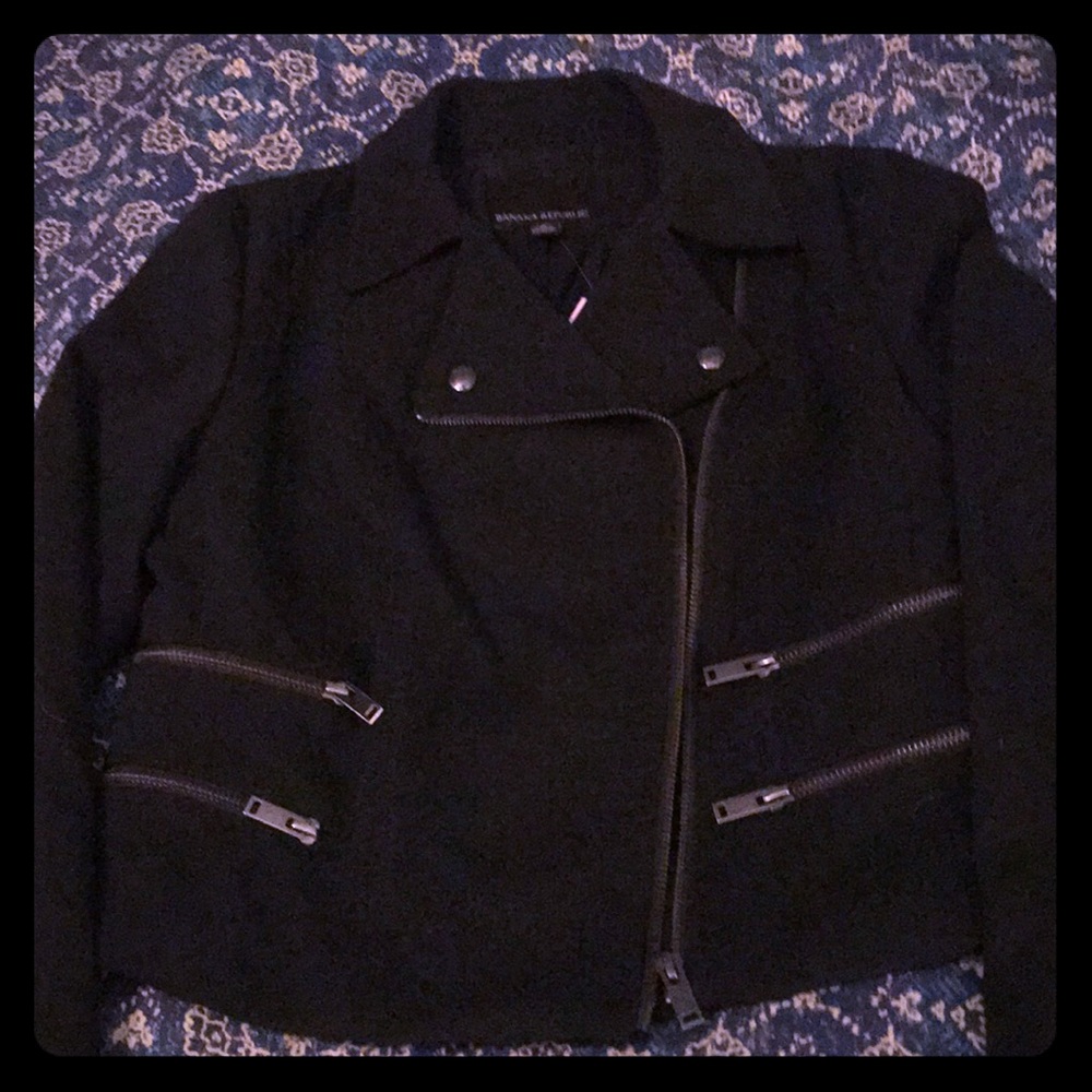 Brand new without tags moto style jacket